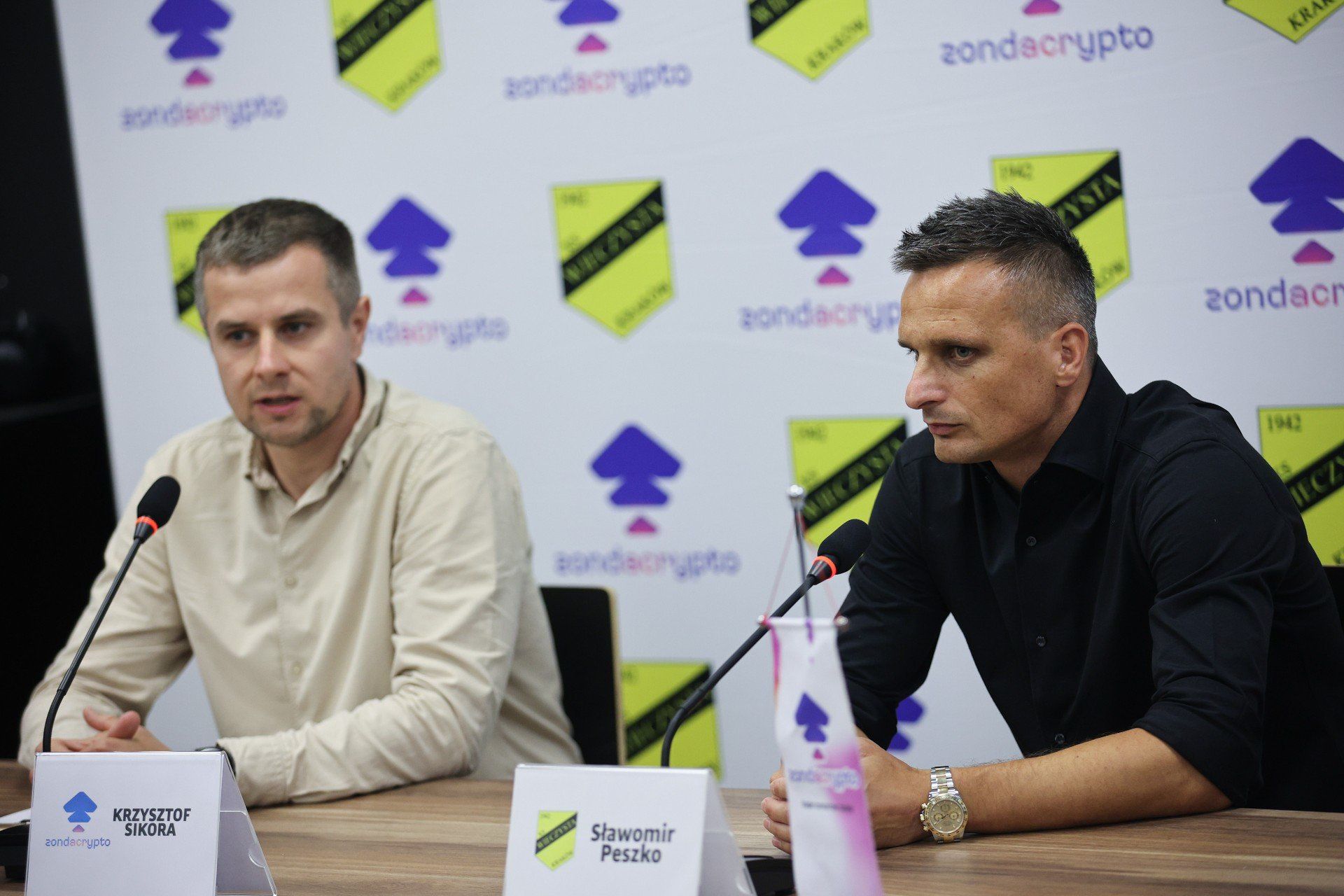 31.07.2025 KRAKOW, NOWY SPONSOR WIECZYSTA KRAKOW, ZONACRYPTO, NZ FOT. ANDRZEJ BANAS / POLSKA PRESS