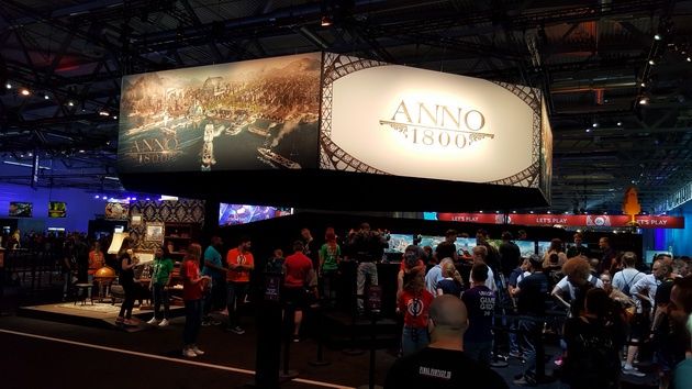 Gamescom 2018 - Anno 1800 na stoisku Ubisoft