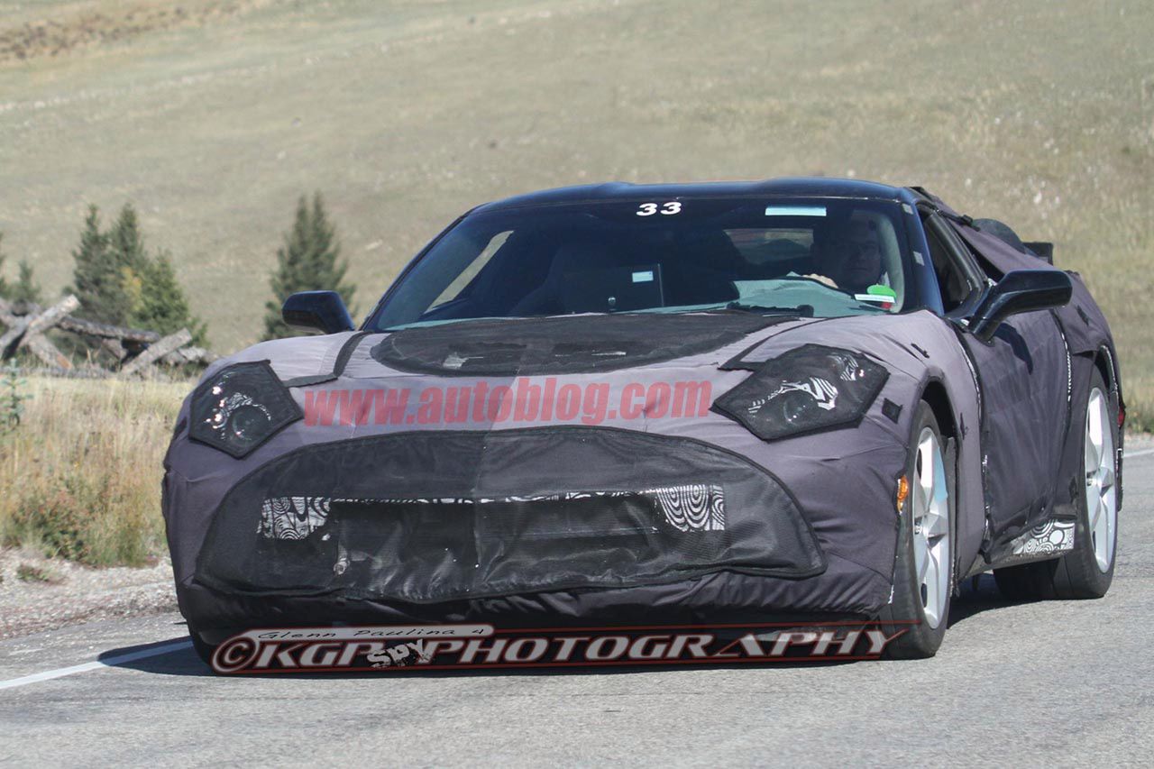 Testy prototypów Corvette C7 (fot. KGP Photography)