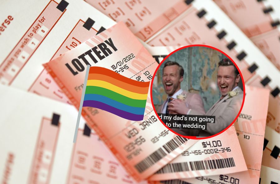Brytyjska reklama losów na loterię. Homoseksualiści wzięli w niej udział