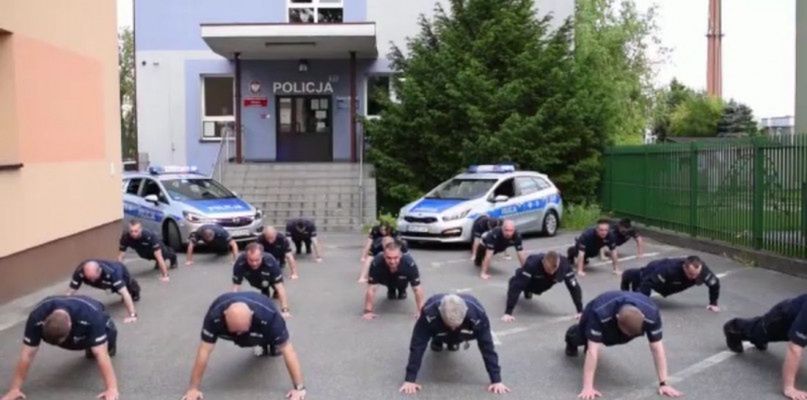 Chodzieska policja w #gaszynchallenge