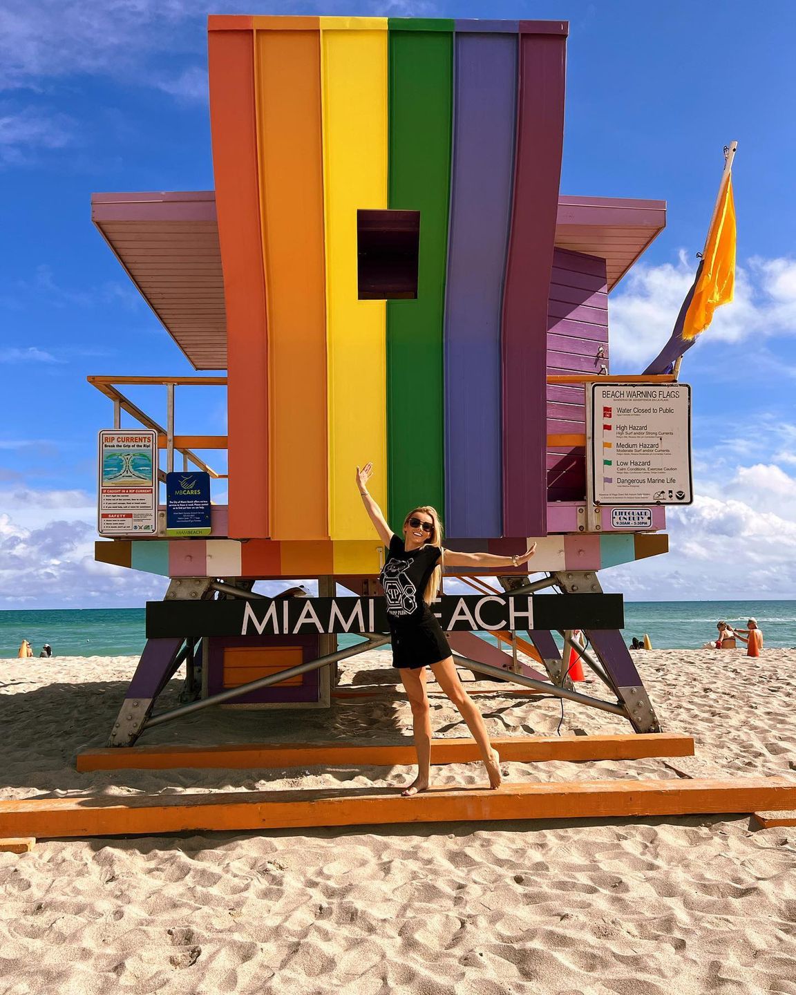 Monika Chwajoł spędza święta w Miami