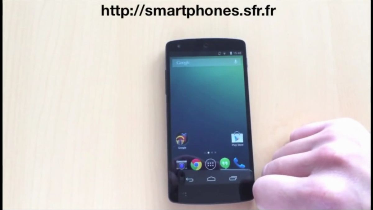Nexus 5 i Android 4.4 wyciekają na 7-minutowym wideo 1
