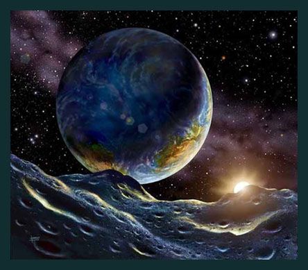 Wizja artystyczna egzoplanet