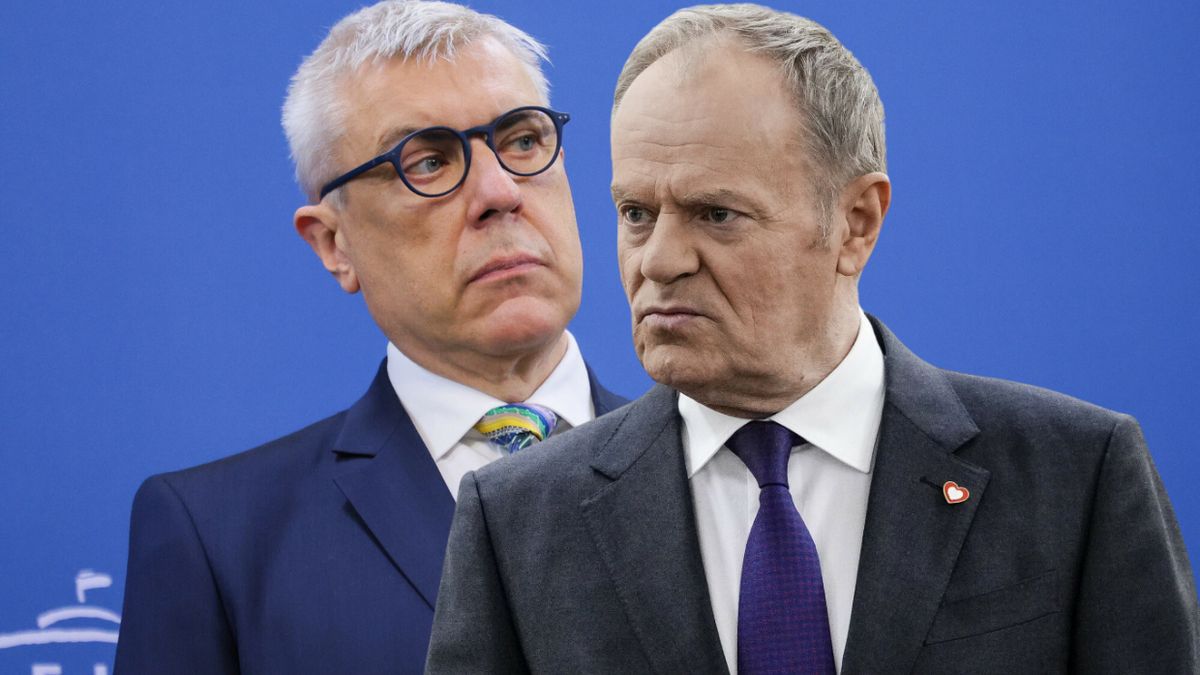 Roman Giertych i Donald Tusk