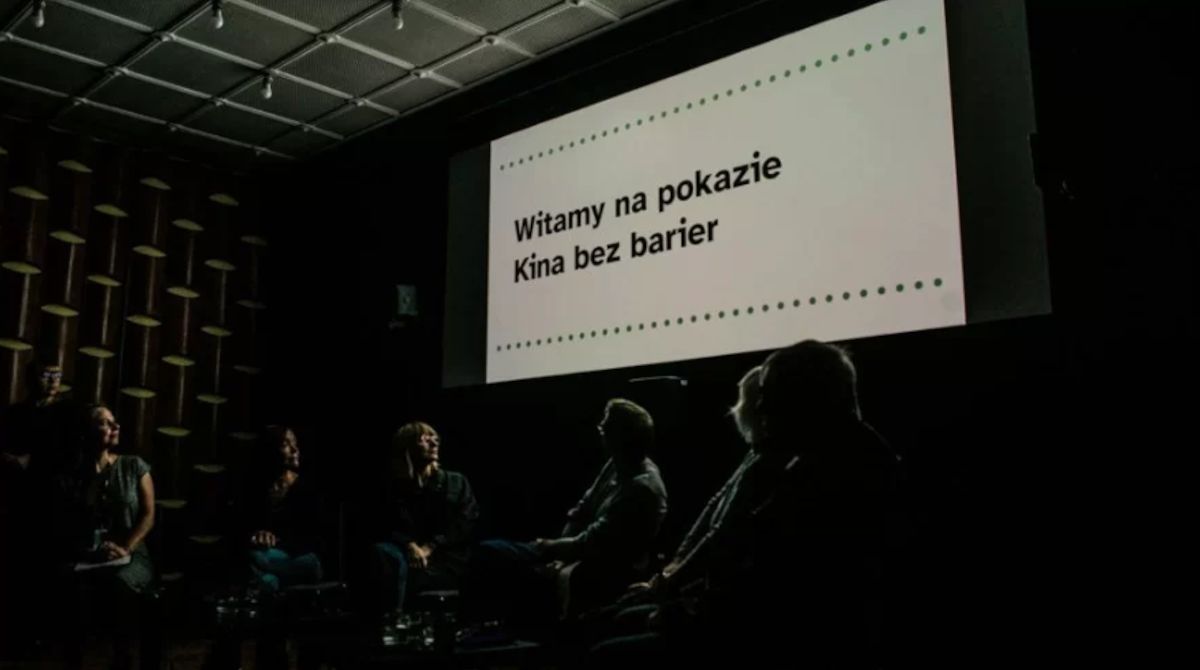 Kino bez barier w CK Zamek.