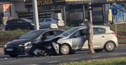 Lublin: Zderzenie dwóch samochodów na Czechowie