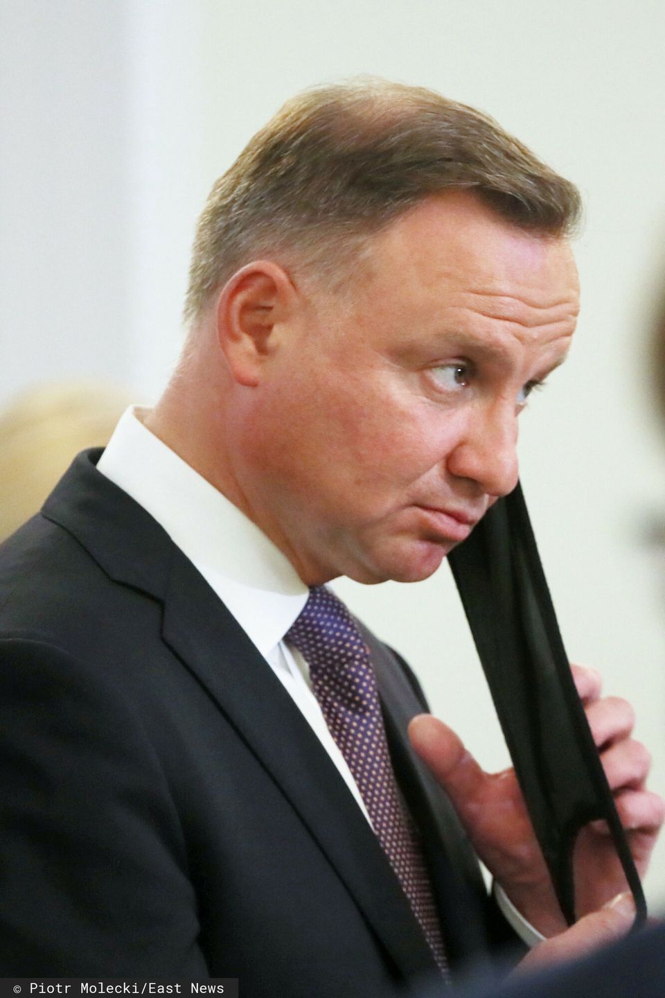 Druga kadencja gen. broni Tomasza PiotrowskiegoFot. Piotr Molecki/East News, Warszawa, 08.09.2021. Prezydent Andrzej Duda (n/z) mianuje generala broni Tomasza Piotrowskiego na druga kadencje na stanowisku Dowodcy Operacyjnego Rodzajow Sil Zbrojnych.Piotr Molecki