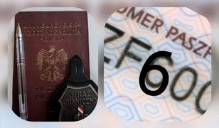 Uznała, że cyfra jest niewyraźna. Poprawiła paszport