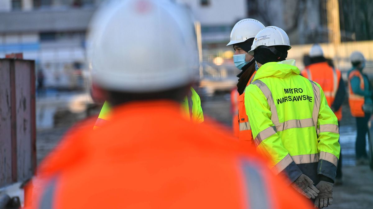 Śmiertelny wypadek na budowie metra w Warszawie 