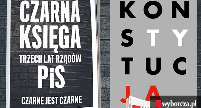 „Czarna księga rządów PiS” sprzedawana wysyłkowo, bo z „Gazetą Wyborczą” rozeszła się szybko