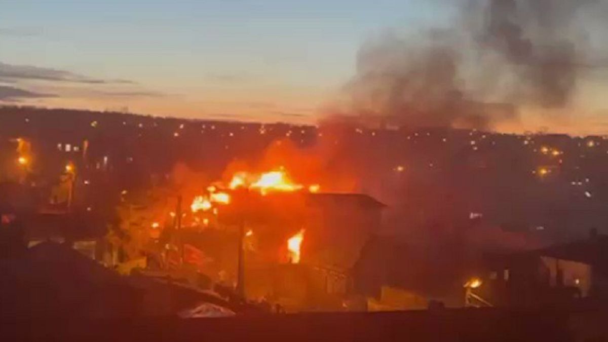 W Irkutsku rosyjski samolot wojskowy spadł na blok mieszkalny