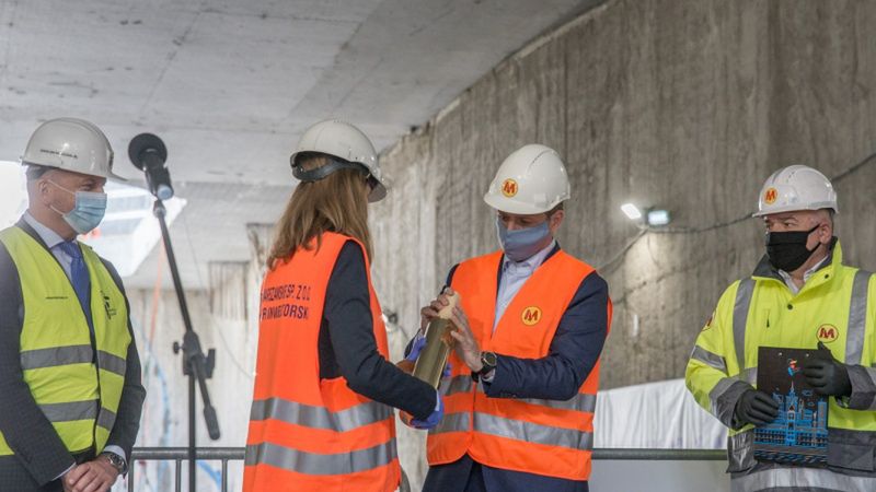 Warszawa. Prace na budowie metra mogą się opóźnić