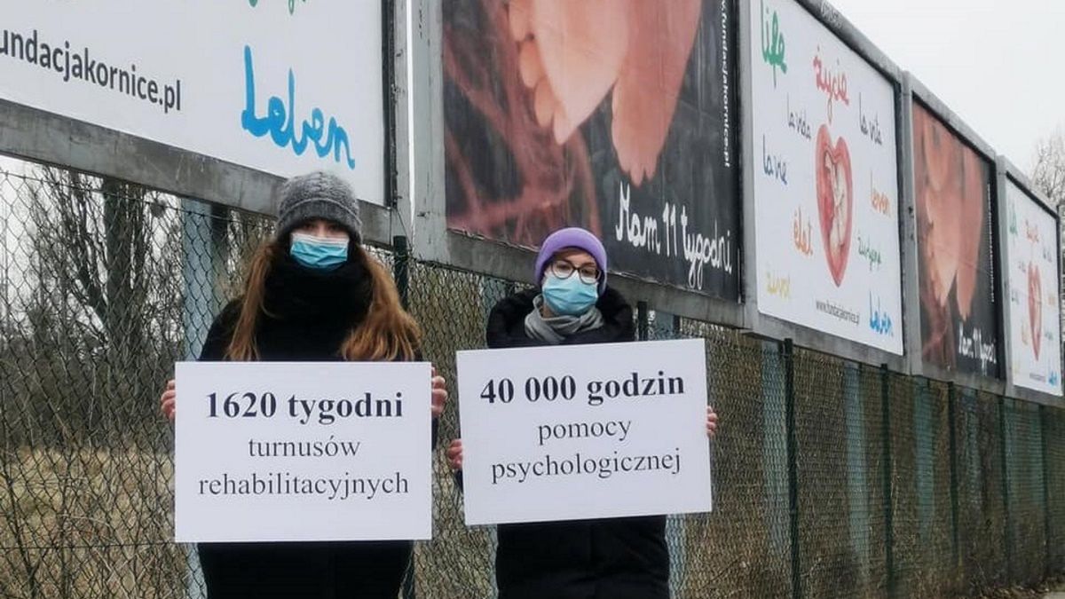 Aktywistki obliczyły koszt antyaborcyjnych billboardów