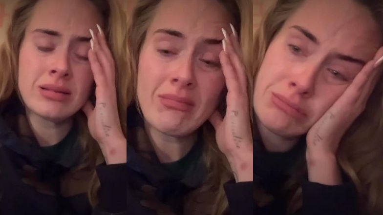 Zalana łzami Adele odwołuje koncerty w Vegas