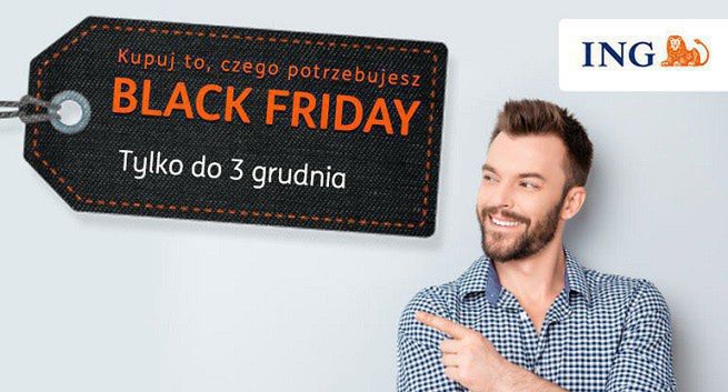 ING z ofertą pożyczek na Black Friday