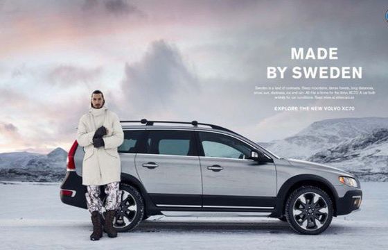 Zlatan Ibrahimowić reklamuje Volvo i Szwecję (wideo)