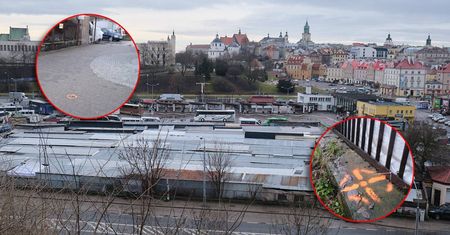 Targowisko z ubraniami przy ul. Ruskiej tylko do końca marca. Teren zostanie uprzątnięty, by mogły na nim parkować samochody