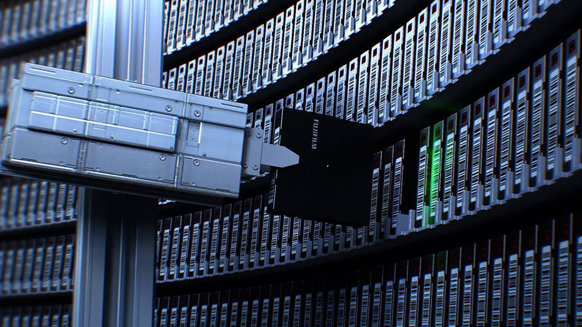 580 terabajtowy nośnik danych. Fujifilm pobiło rekord 1