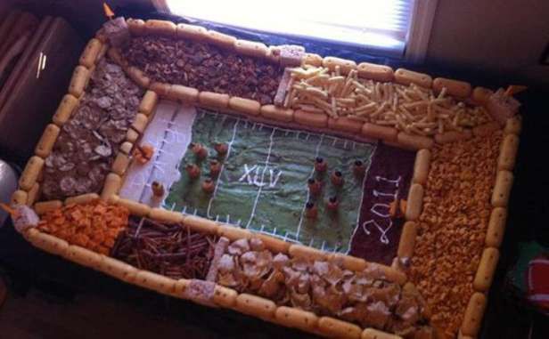 Jadalne makiety stadionów. Super Bowl w wersji dla wielbicieli cholesterolu 30