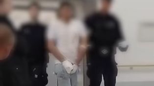 31-letni Ihor M. zabił księdza. Spójrzcie na jego nadgarstki