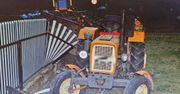 Wypadł z ciągnika. Traktor pojechał dalej