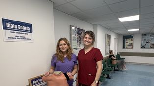Biała Sobota w Mazowieckim Szpitalu Specjalistycznym w Radomiu. Na mieszkańców czekały bezpłatne badania i konsultacje. Zobacz zdjęcia