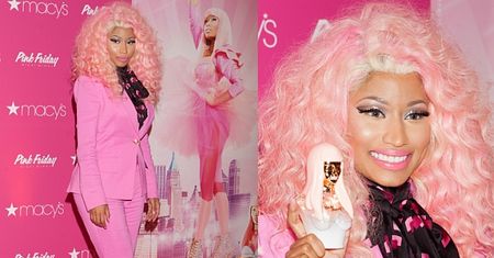 Różowa Minaj reklamuje... różowe perfumy! (FOTO)