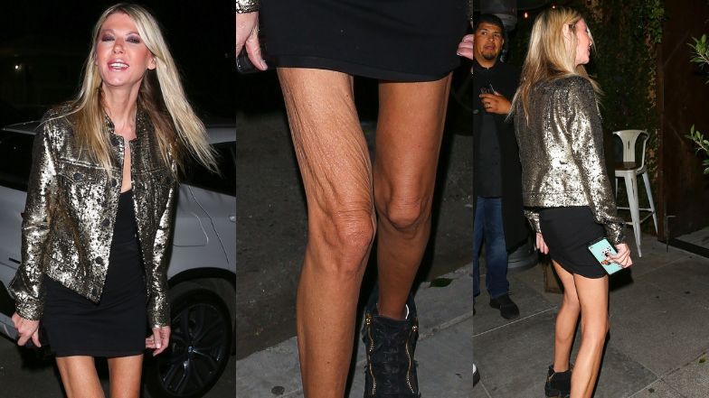 Niepokojąco szczupła Tara Reid mknie do restauracji serwującej sushi (ZDJĘCIA) 