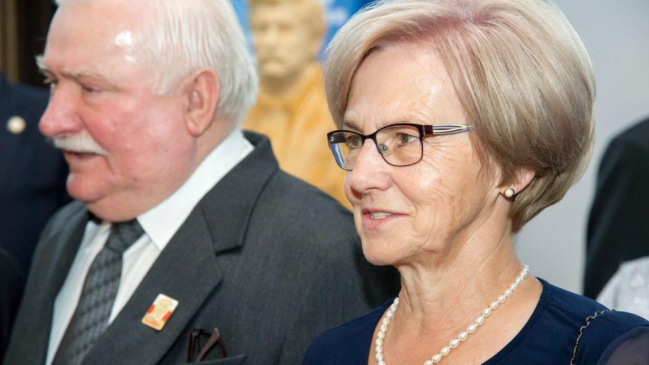 Lech Wałęsa i Danuta Wałęsa