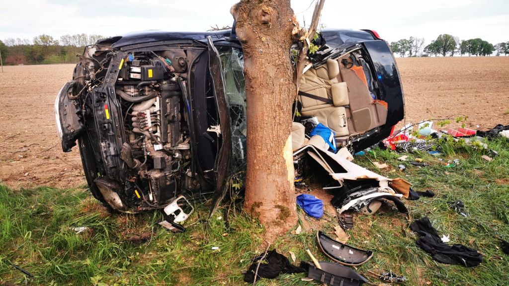 Z samochodu niewiele zostało