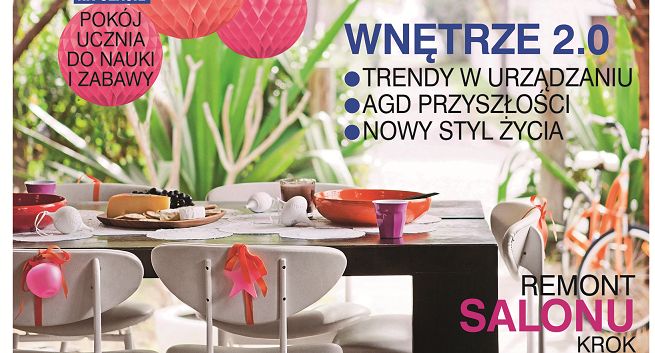 Matylda Gruman sekretarzem redakcji „M jak mieszkanie”, 200. wydanie z raportem o wnętrzach