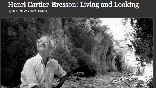 Henri Cartier-Bresson. Niepublikowany wywiad z mistrzem fotografii 1