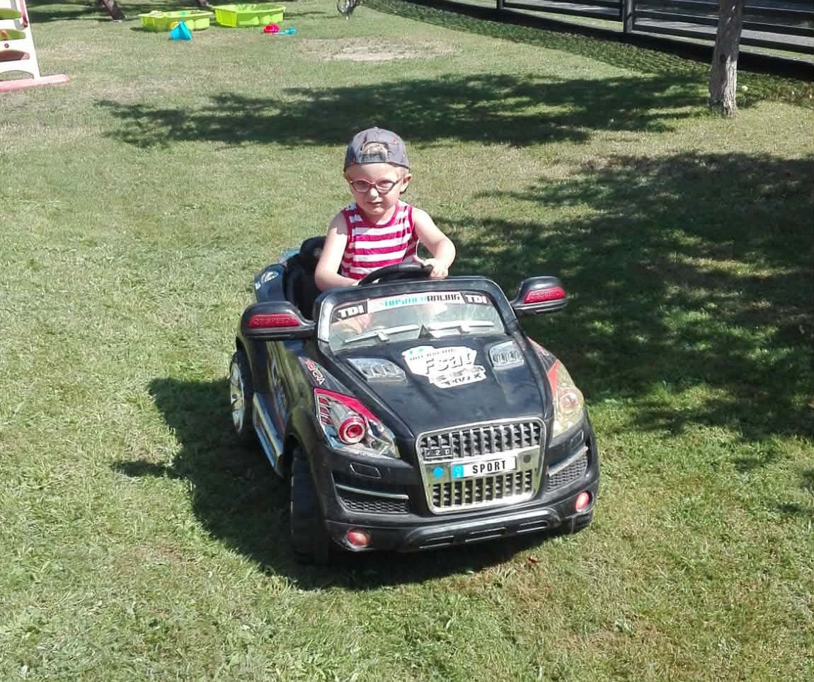 Oliwier często bywał u dziadków