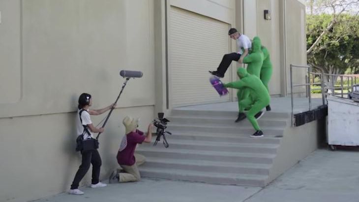 Cała "prawda" o efektownych filmach skateboardowych 1