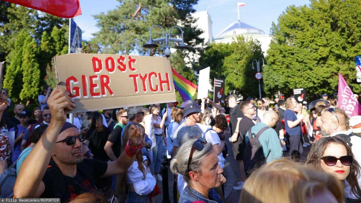 Demonstracja "Aborcja! Tak!" przed Sejmem
23.07.2024. Warszawa