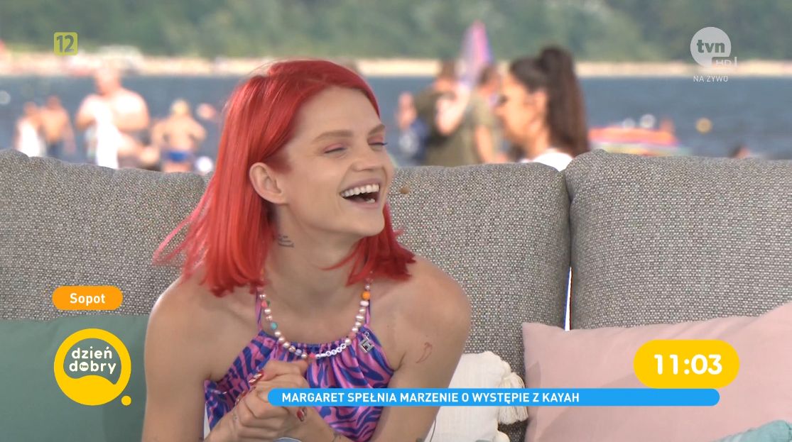 Margaret wywołała sensację w "Dzień dobry TVN". Interweniował wydawca programu