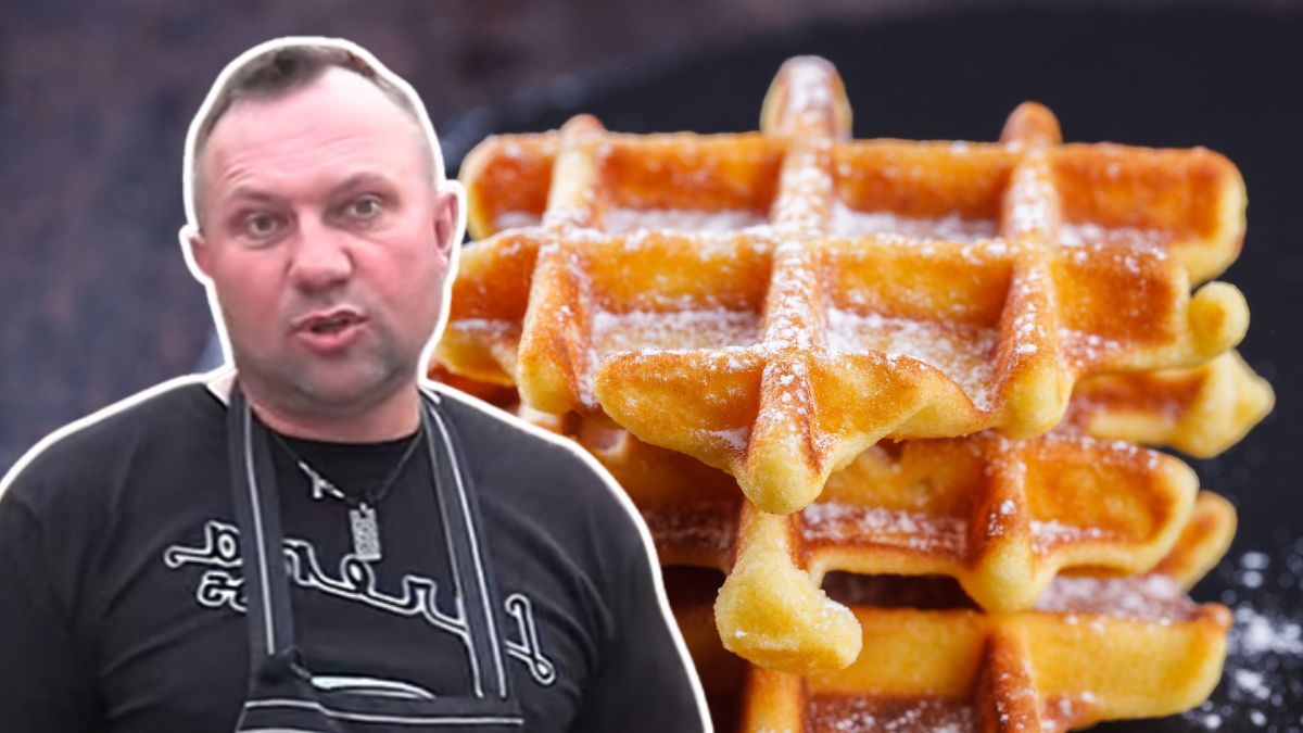 Tomasz Strzelczyk udoskonalił przepis na gofry