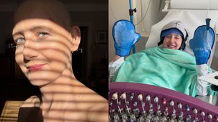 Monika Mikuła kilka tygodni temu zaniepokoiła fanów zdjęciem ze szpitala. Teraz aktorka pokazała się bez włosów (FOTO)
