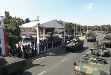 Defilada z okazji Święta Wojska Polskiego