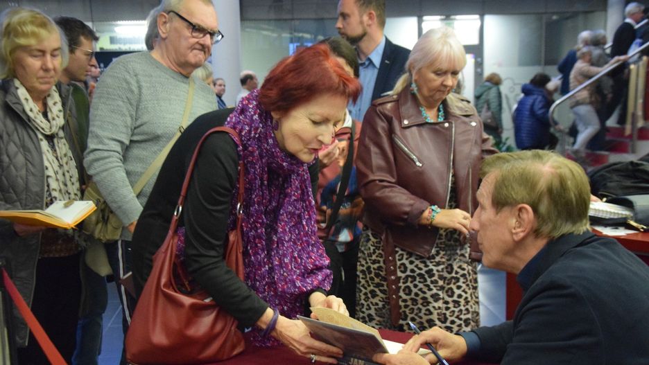 Jan Englert w Tychach na finał XVII Tyskich Dni Literatury