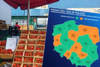 Inflacyjna mapa Polski. Żywność drożeje, ale nie wszędzie tak samo