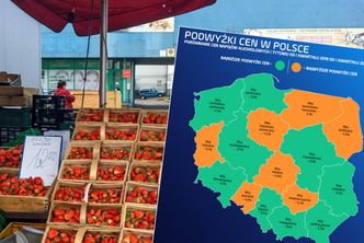 Inflacyjna mapa Polski. Żywność drożeje, ale nie wszędzie tak samo