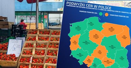 Inflacyjna mapa Polski. Żywność drożeje, ale nie wszędzie tak samo