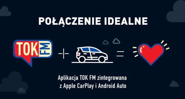 Użytkownicy Android Auto mogą już korzystać z mobilnej aplikacji Tok FM