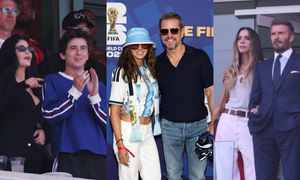 Znane twarze na finale MŚ 2026. Timothée Chalamet, Kylie Jenner, niezadowolona Victoria Beckham i inni pojawili się na trybunach (ZDJĘCIA)