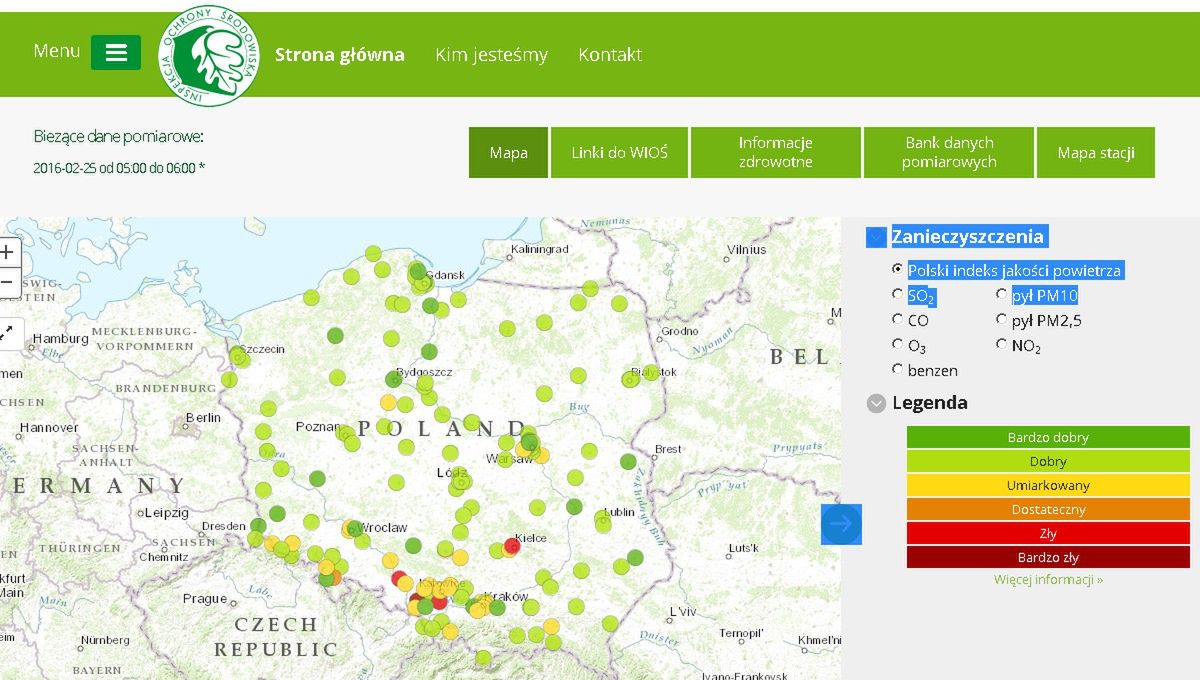Powietrze.gios.gov.pl