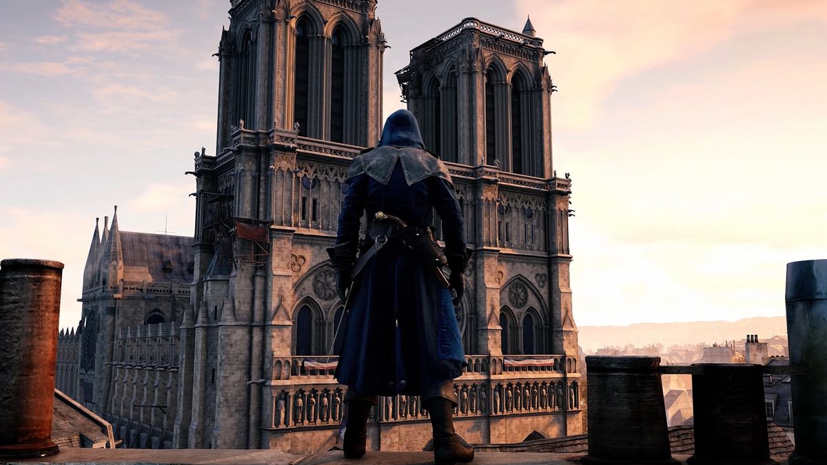 Assassin's Creed: Unity zasłynęło doskonałym odwzorowaniem Paryża z okresu rewolucji.