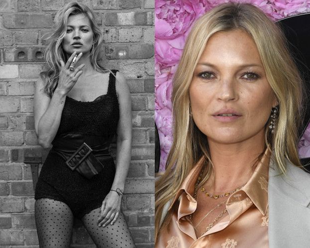 44-letnia Kate Moss udaje młódkę z papierosem