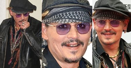 Zmęczony 53-letni Johnny Depp w Japonii (ZDJĘCIA)